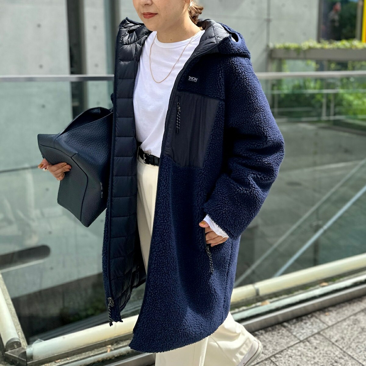 楽天市場】◇【WEB限定】【TAION/タイオン】別注ボア×ダウンフード