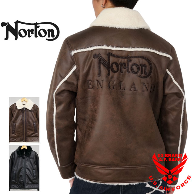 ✨めちゃカッコイイ✨美品 Norton フェイクスエード XXL ライト