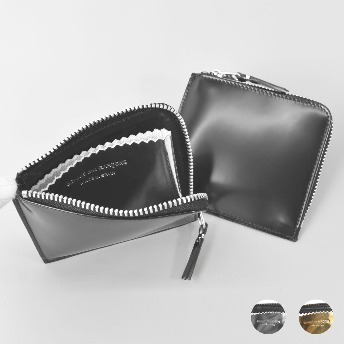 楽天市場】シルバー コムデギャルソン 財布の通販