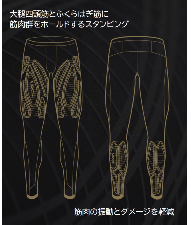 楽天市場】メンズ MCSランニング コンプレッションタイツ（マルチ