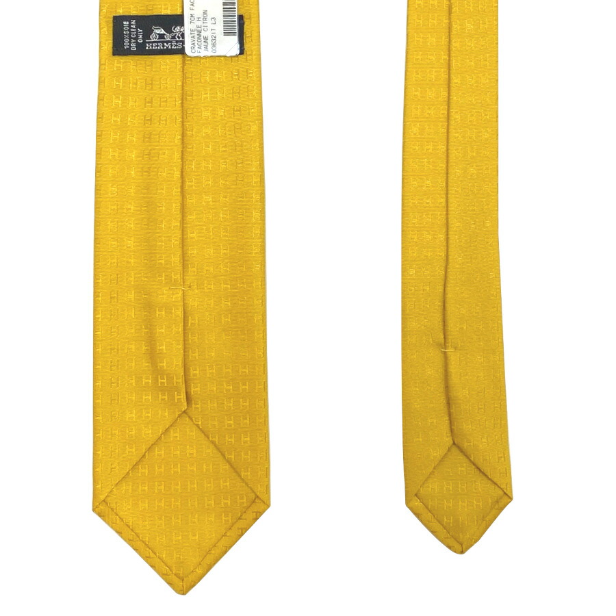楽天市場】【新品】エルメス HERMES ネクタイ H織りタイ 《ファソネ H