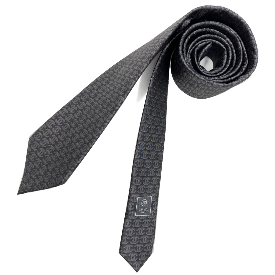 楽天市場】CHANEL シャネル ネクタイ シルクタイ ロゴ CCマーク ココ