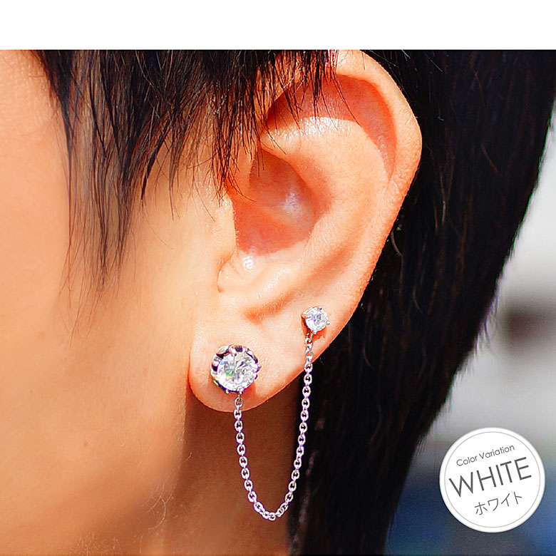 ロガーStussy 片耳用ピアス2個セット ロガーStussy 片耳用ピアス2個