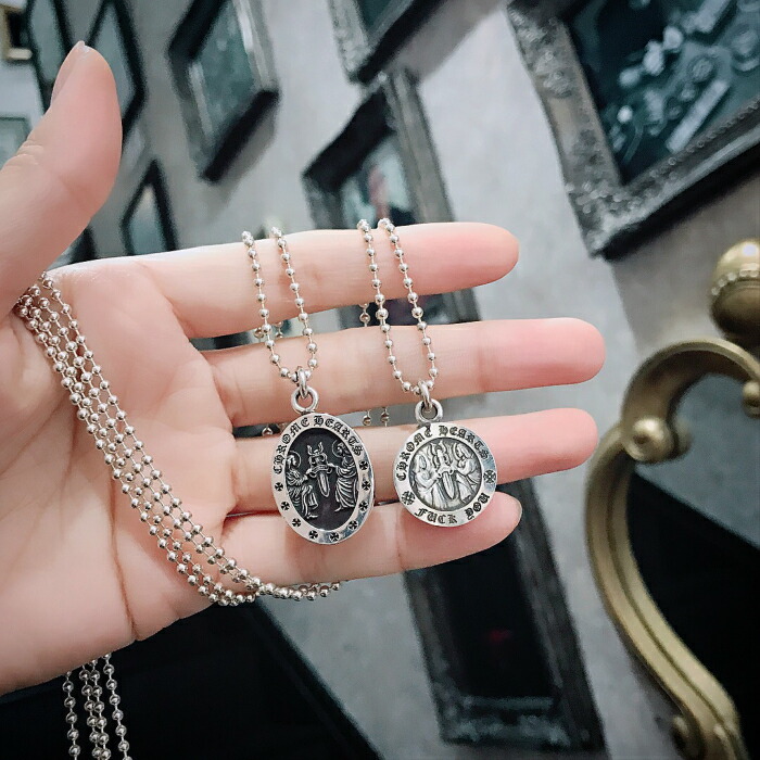 楽天市場】【CHROME HEARTS クロムハーツ】Angel medal Oval (S) Charm