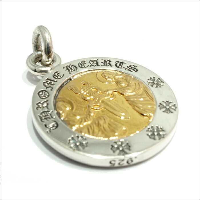 楽天市場】【CHROME HEARTS クロムハーツ】Angel medal V2 S G