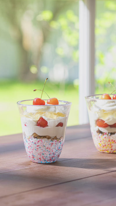 津軽びいどろ 豆皿ギフト SAKURA豆皿ペア 菜の花と青い空 | プレゼント