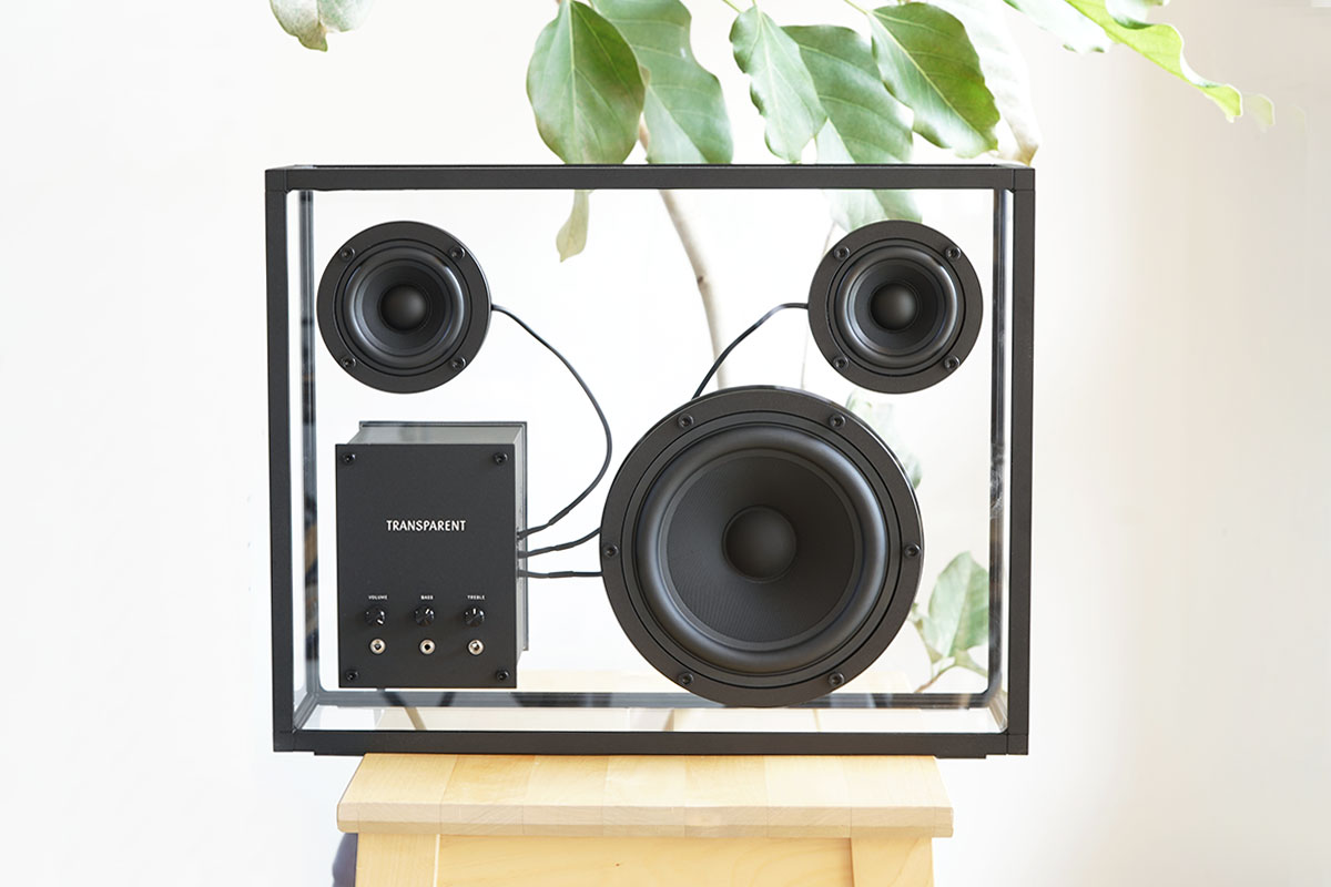 トランスペアレント スピーカー Transparent SpeakerHi-Fi Bluetooth