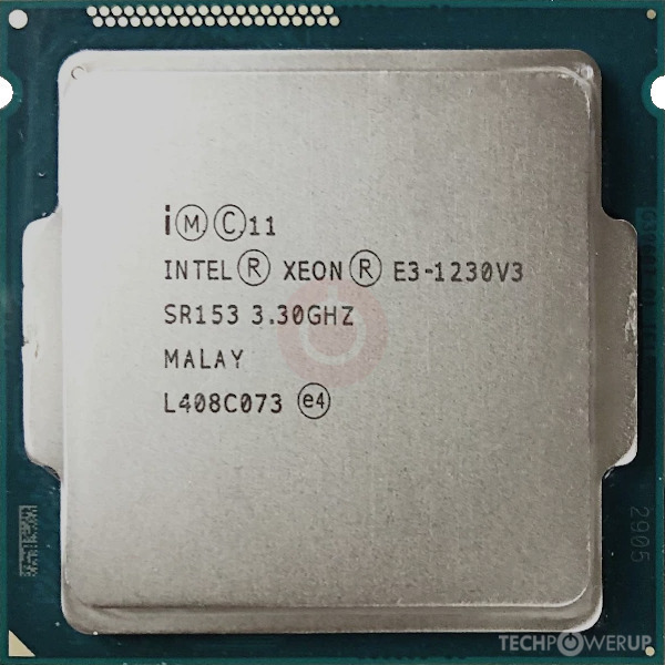 Intel Xeon E3-1230 v3 Specs | TechPowerUp CPU Database