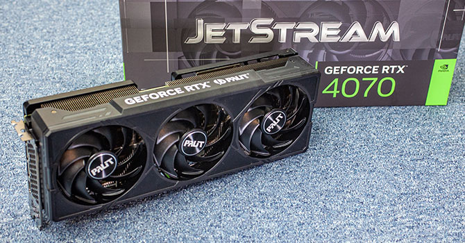 Palit GeForce RTX 4070 JetStream Review | TechPowerUp
