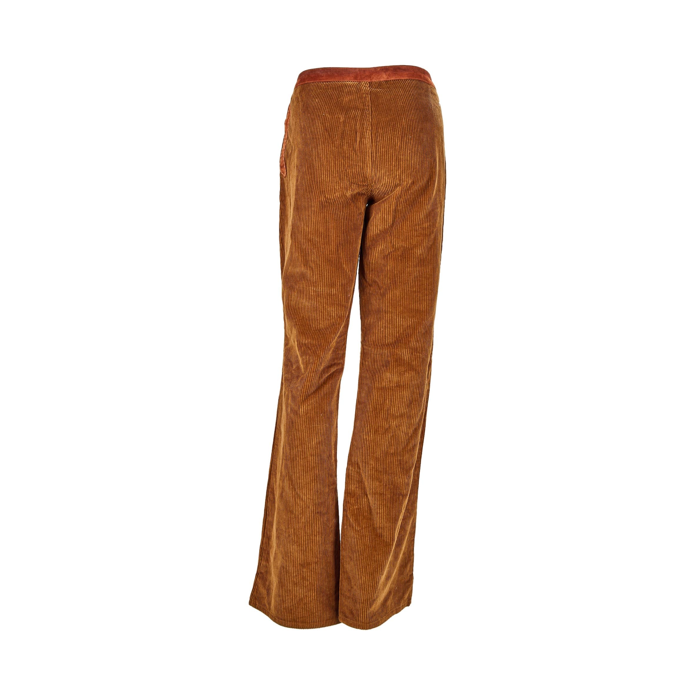 Dolce & Gabbana Brown Corduroy Pants – Treasures of NYC