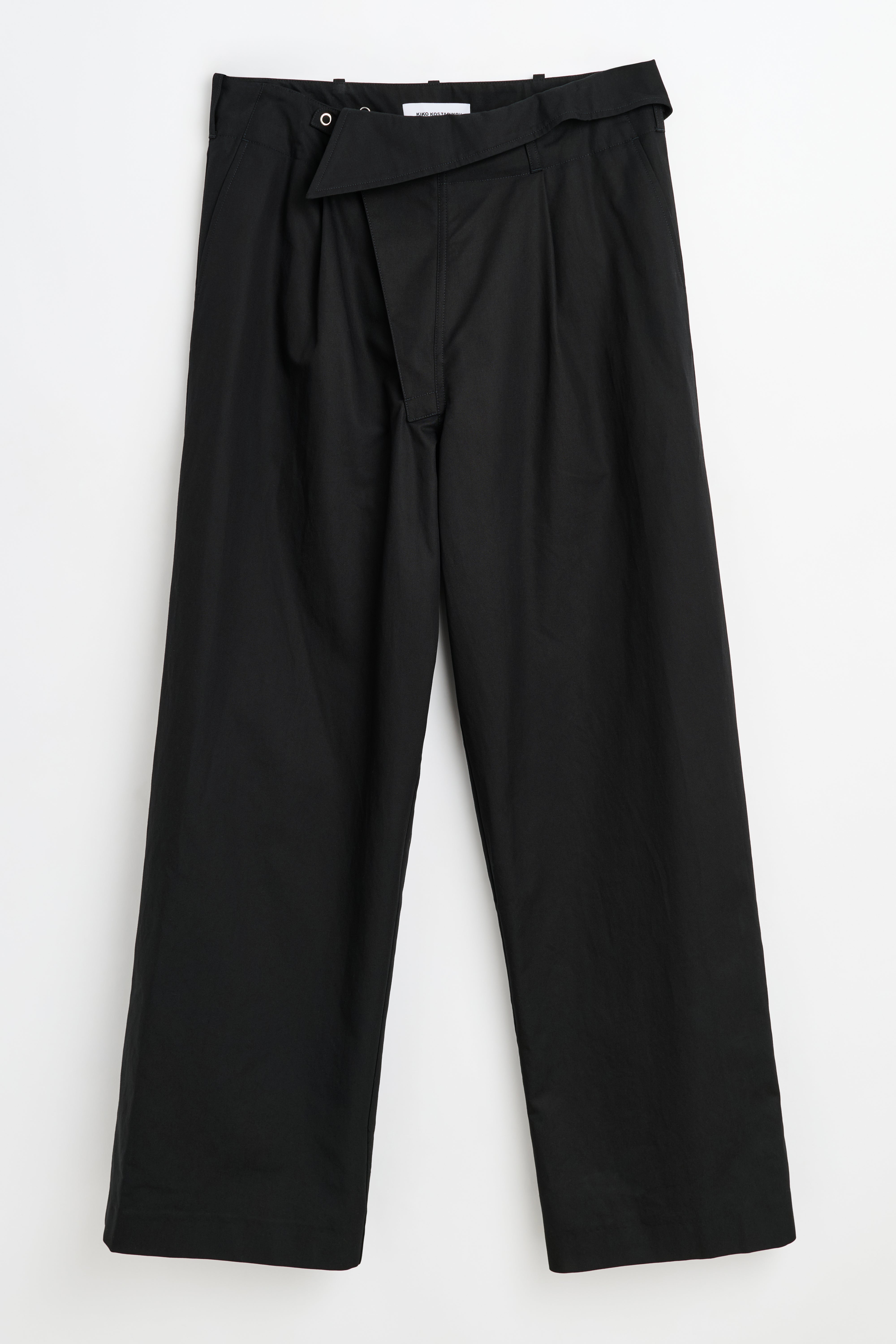 Kiko Kostadinov Navin Wide Trouser Black Sable – Très Bien