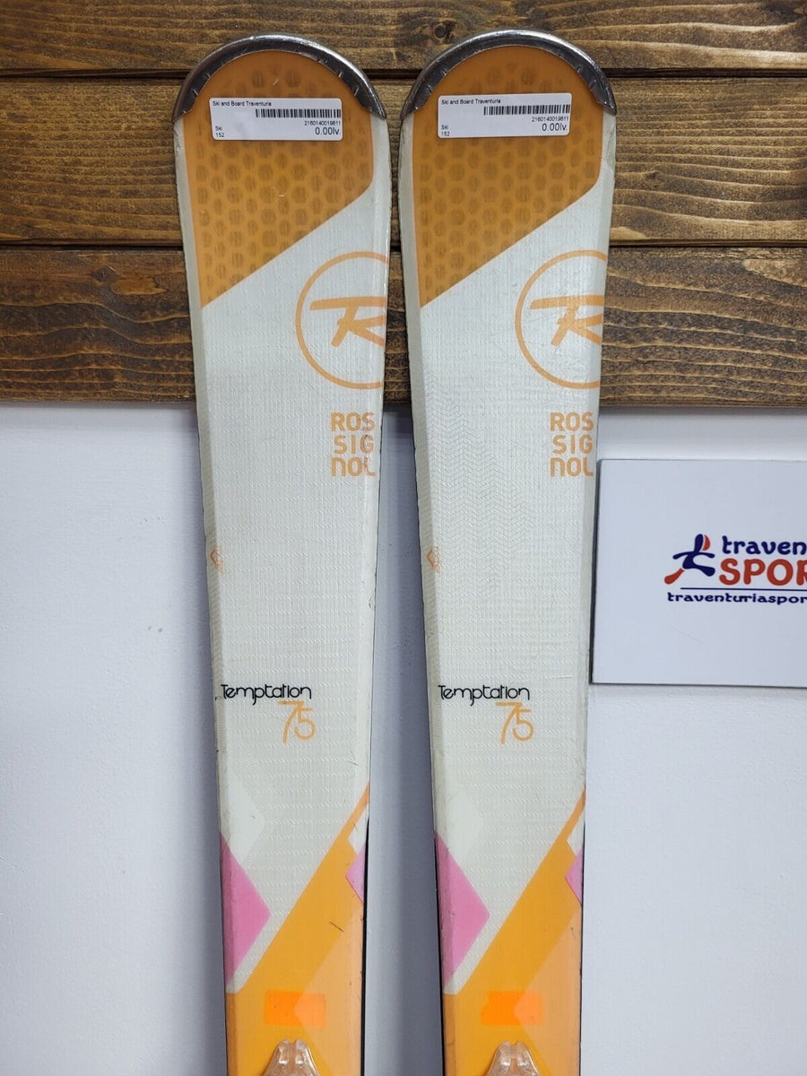 Rossignol Temptation 75 152cm Ski + Look 10 Bindings Winter