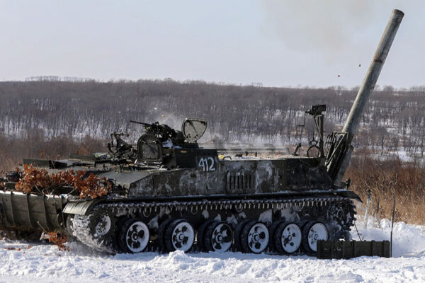 長い砲身が特徴 ロシア軍の“強力な自走迫撃砲”撃破される 複数の