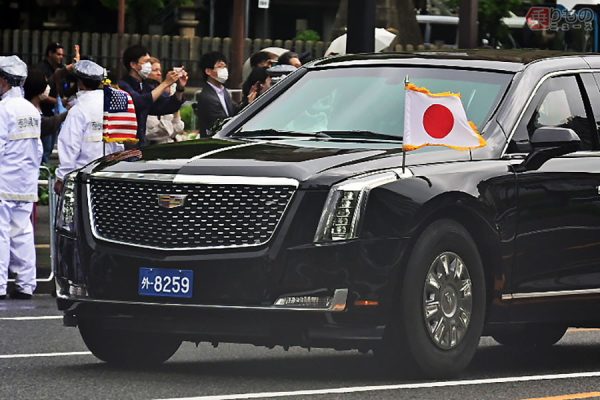広島に「ビースト」来たー!! サミット来日した米大統領の車列は“動く