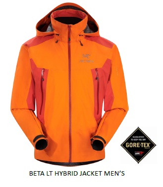 ARC'TERYX】 「BETA LT HYBRID JACKET」 2014年2月発売 - トレイル