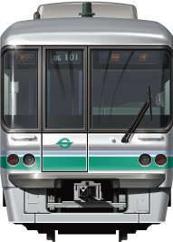 千代田線 06系 正面イラスト