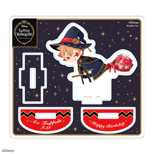 ブルームバースデーカバー付き缶バッジ エース・トラッポラ【ANIPLEX＋