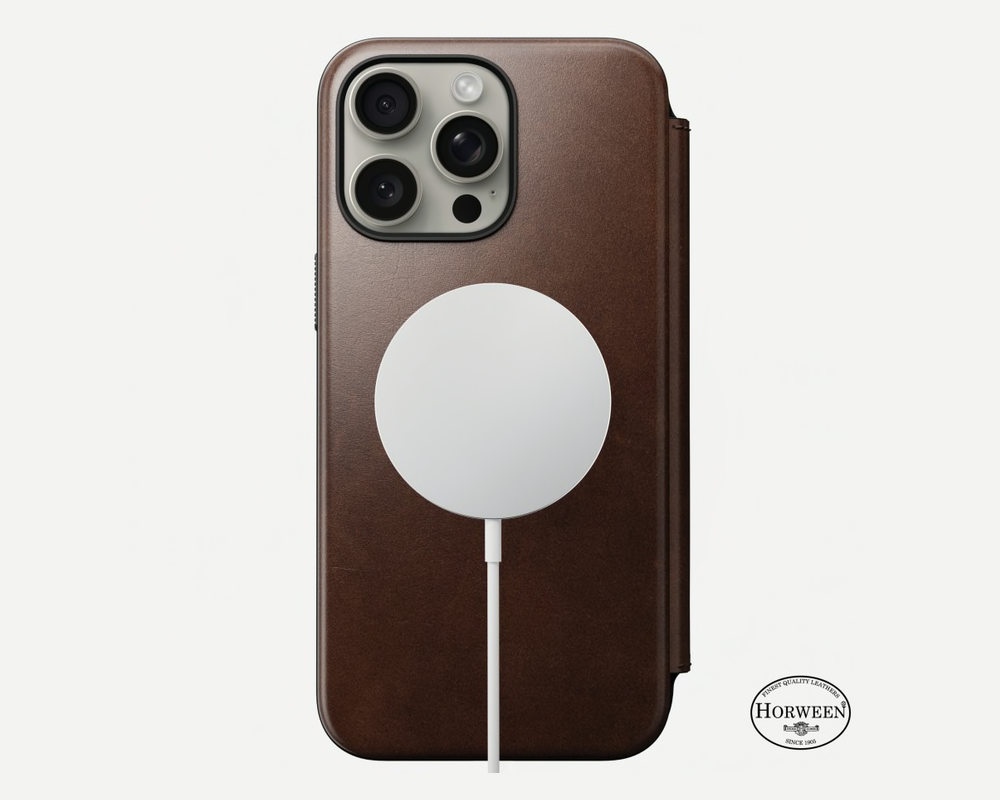 送料無料】NOMAD Modern Leather Folio