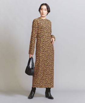 レーヨンフラワープリント ワンピース