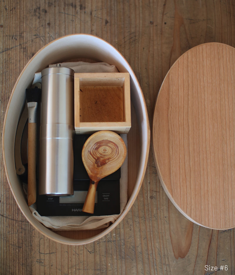 IFUJI Shaker Oval Box Cherry Wood #5 Made in Japan – UGUiSU STORE