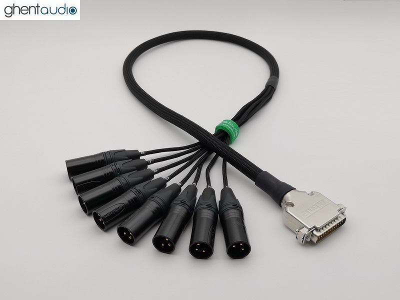 Mogami W2932 8CH Balanced Snake Cable, DB25 Male to XLR Male(x8)