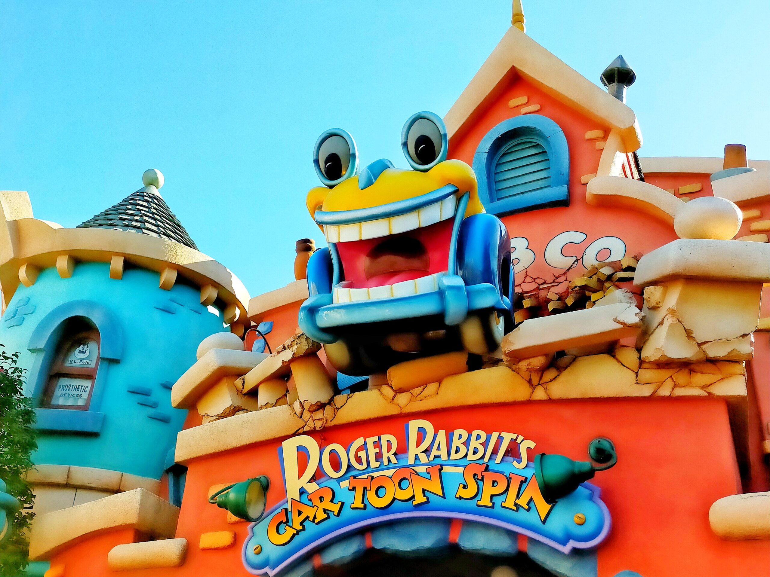 ロジャーラビットのカートゥーンスピン、キューライン中のナンバー