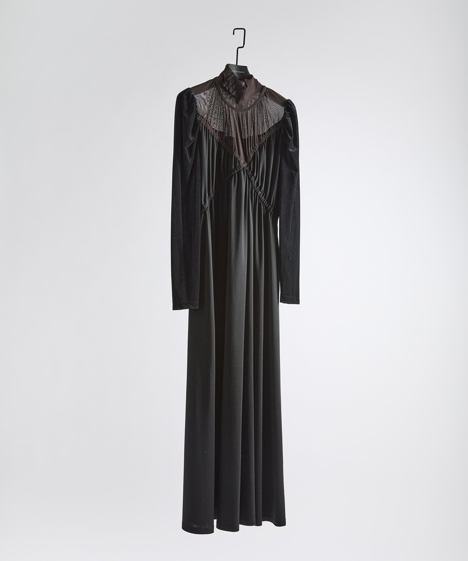 残りわずか〉X シャーリングドレス by YOHEI OHNO(1 BLACK