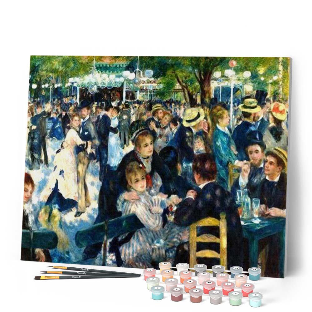 Paint by numbers - Bal du moulin de la Galette – Figured'Art