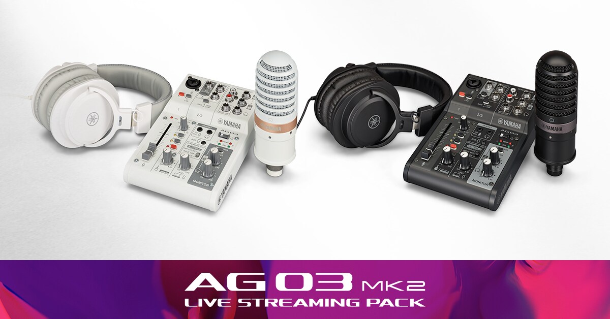 AG03MK2 LSPK - FAQ - AG Series - Live Streaming - Professional