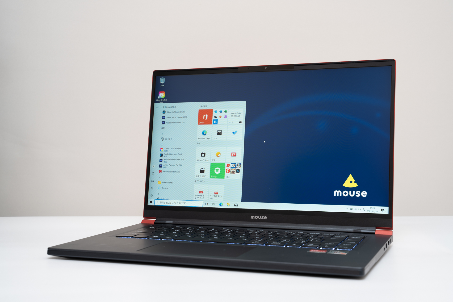 mouse X5-R7 レビューRyzen 7 4800H搭載、コスパ最高の15.6型