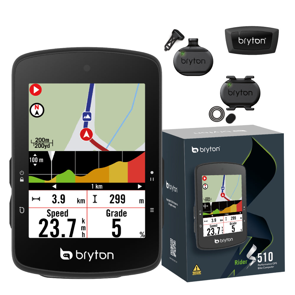 Bryton Rider S510 | Compact Performance GPS Computer – BRYTON USA