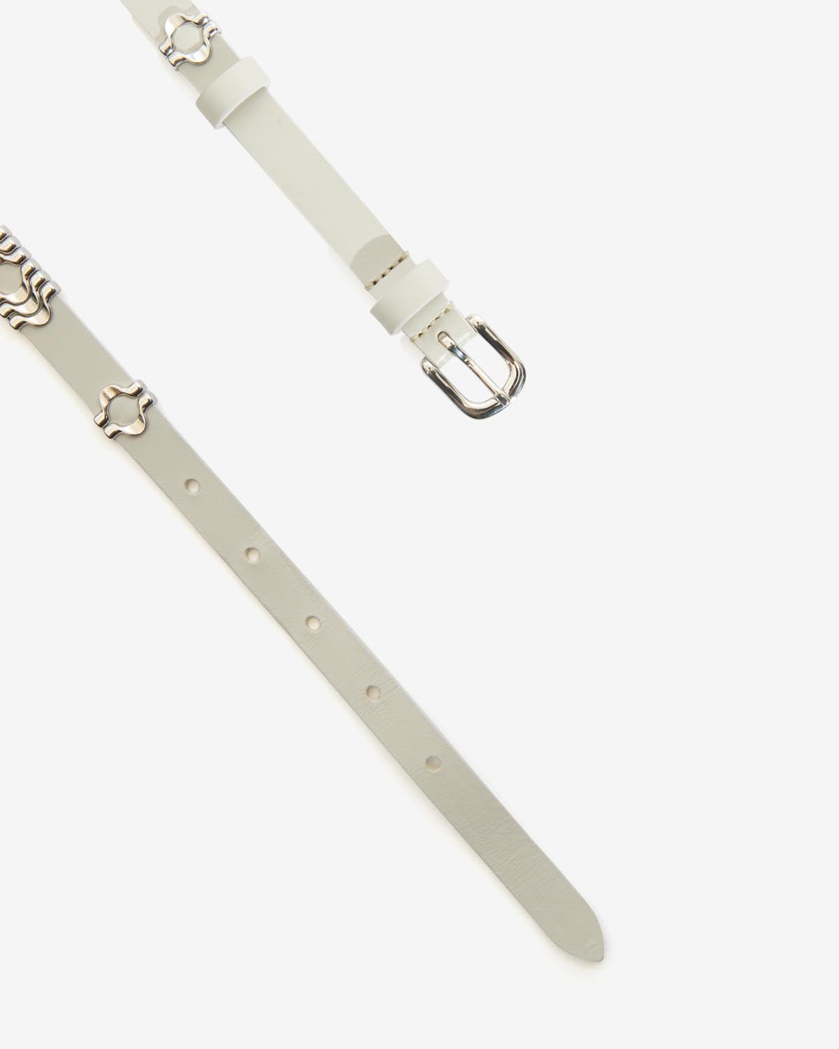 Odena belt Woman chalk-silver | ISABEL MARANT Official online store