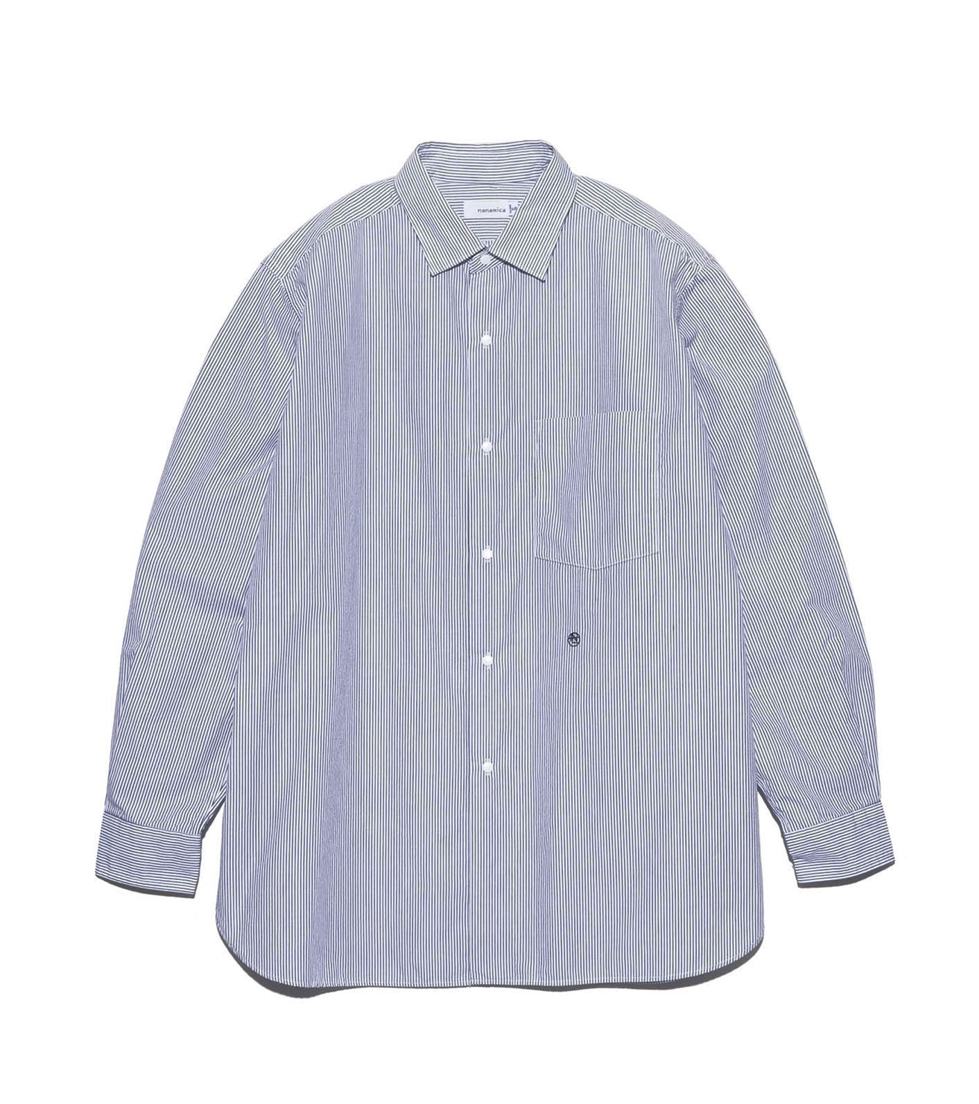 Regular Collar Stripe Wind Shirt – nanamica NEW YORK