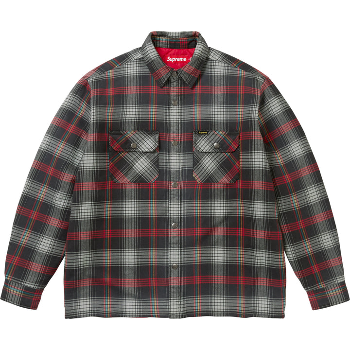 Quilted Lined Flannel Snap Shirt - Shop - Supreme