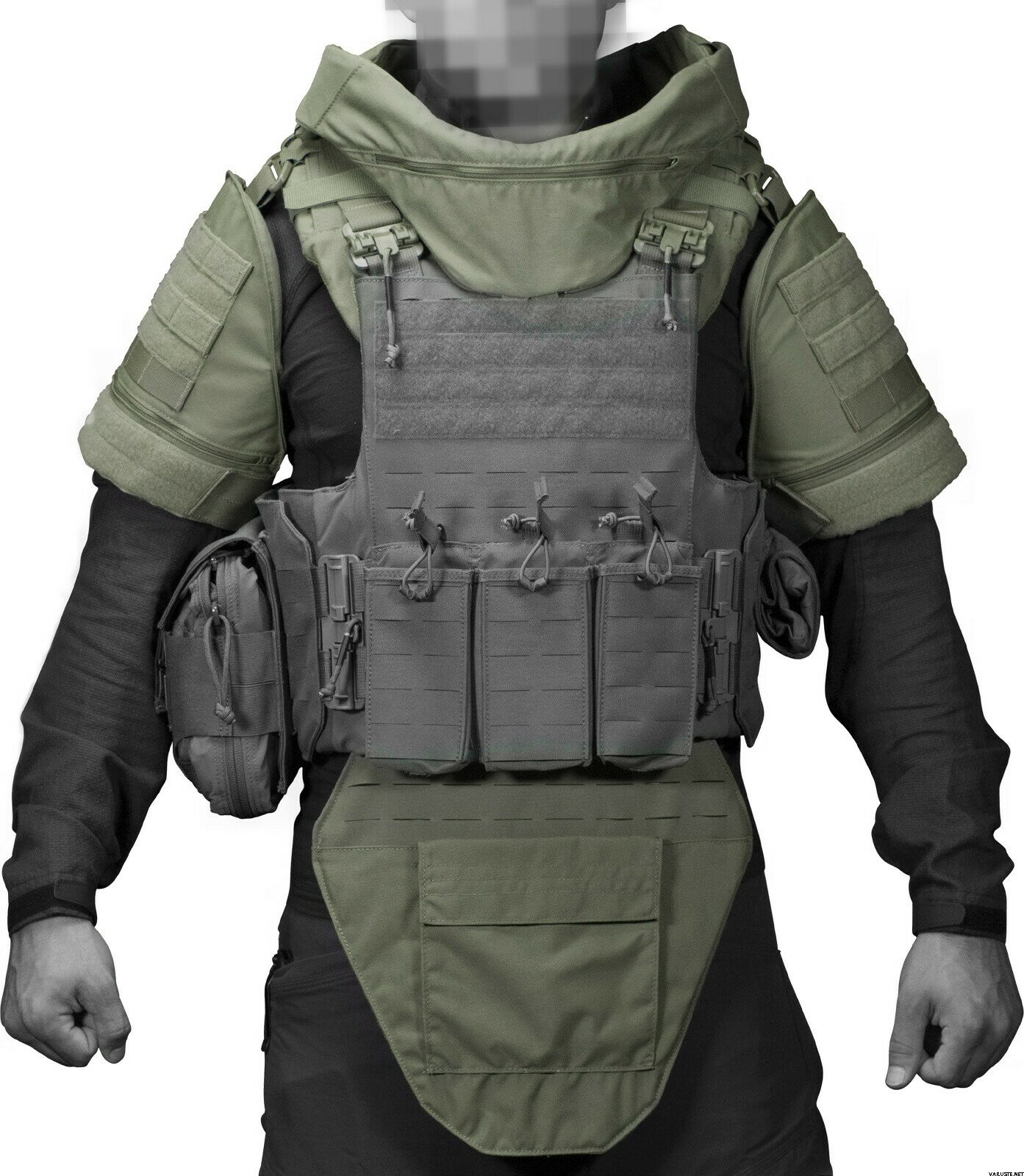 First Spear Siege-R Optimized + MASS + NIJ IIIA armor | Ballistic