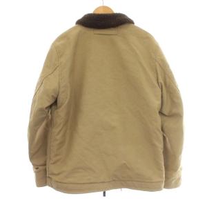 デッキジャケット N-1 裏ボア ハリウッドランチマーケット L ベージュ