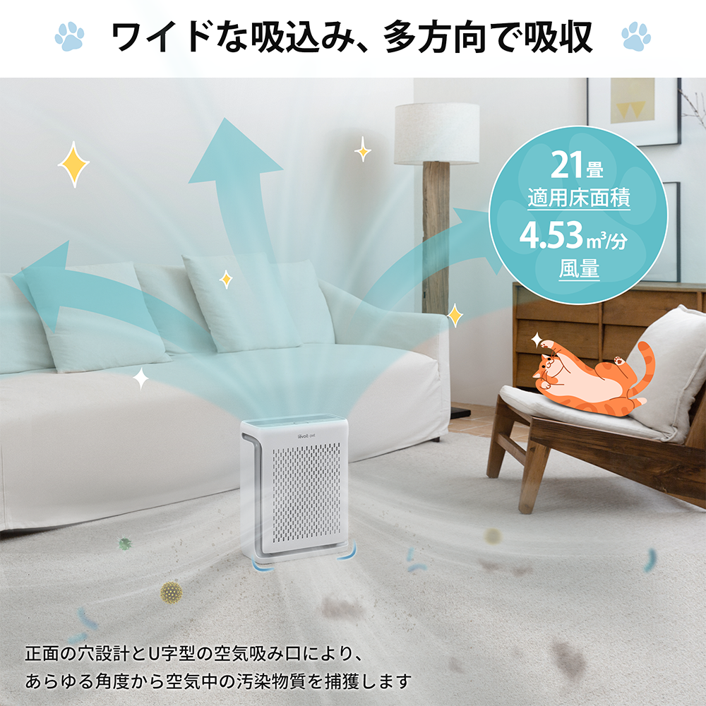 Levoit Vital 100S Pet 空気清浄機
