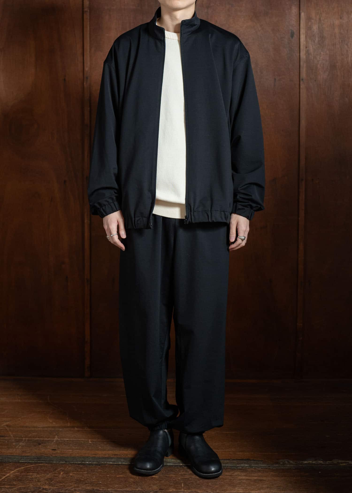 YOKO SAKAMOTO Track JacketYS-25SS-77-BLACK – VISION OF FASHION