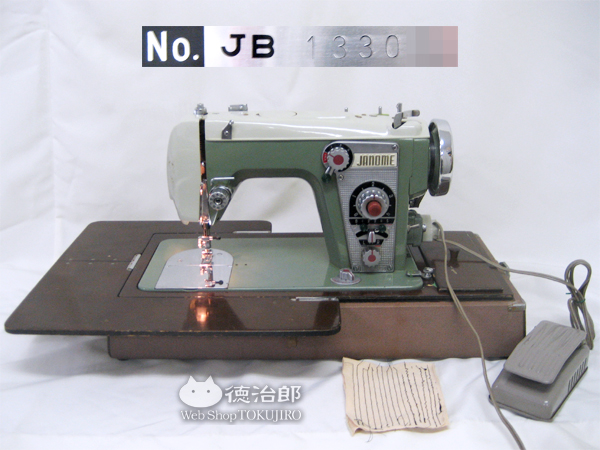 昭和レトロ・ミシン】JANOME SEWING MACHINE ジャノメミシン “560型”を