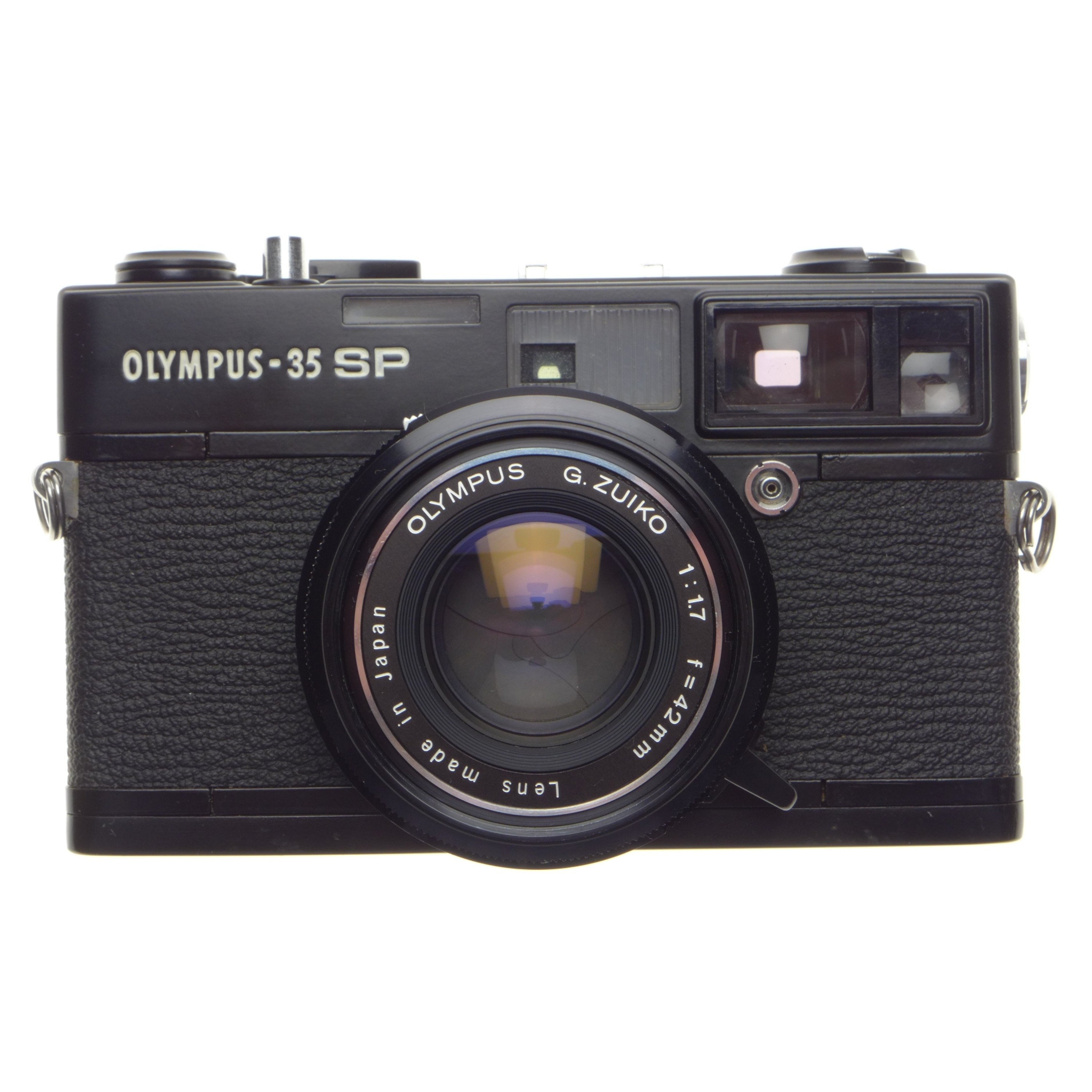 Olympus-35 SP Black mint 35mm rangefinder camera Zuiko 1.7 f=42mm lens