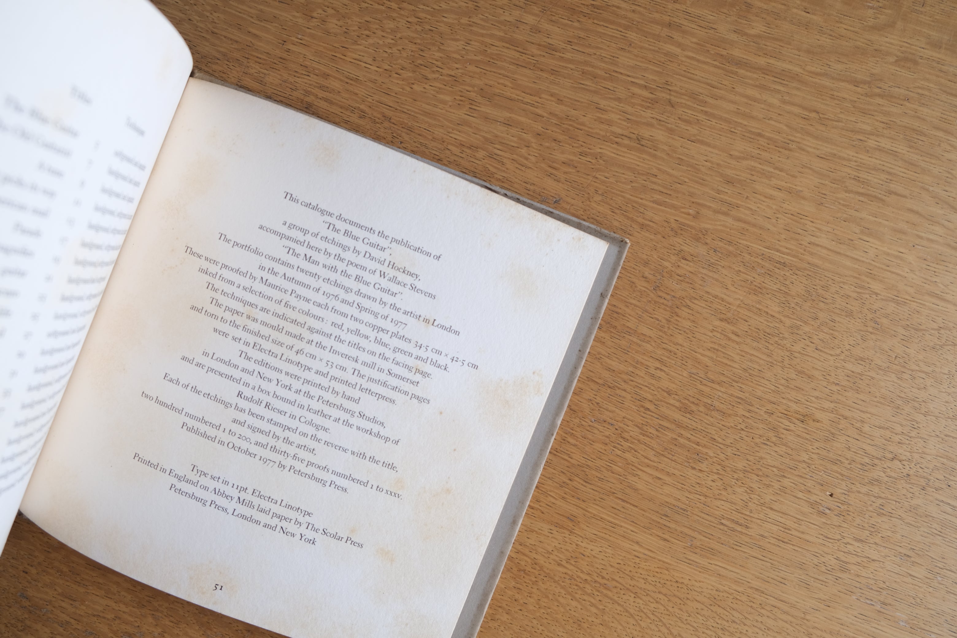 David Hockney 『The Blue Guitar』｜デイヴィッド・ホックニー