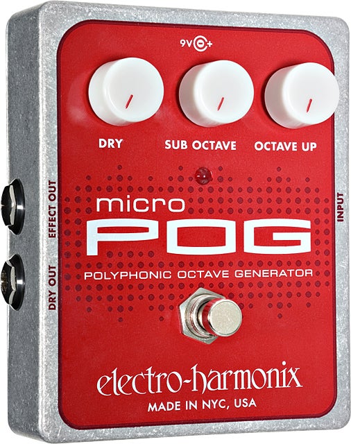 Electro-Harmonix Micro Pog Polyphonic Octave Generator Pedal