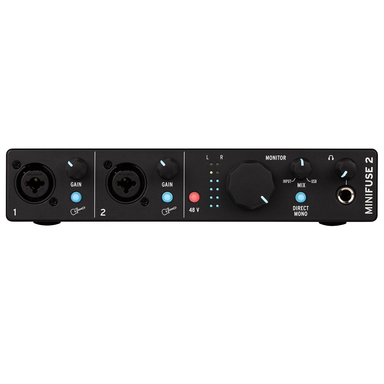 Arturia MiniFuse 2 USB-C Audio Interface - Black - Vintage King