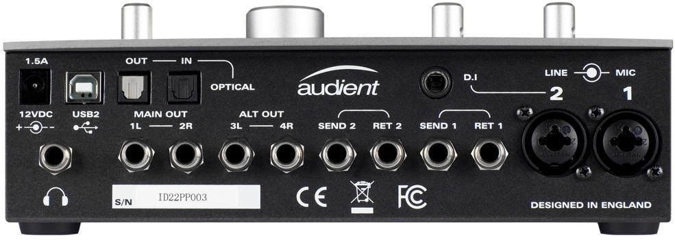 The Audient iD22 - Audient 22 - iD22 Audient - Vintage King