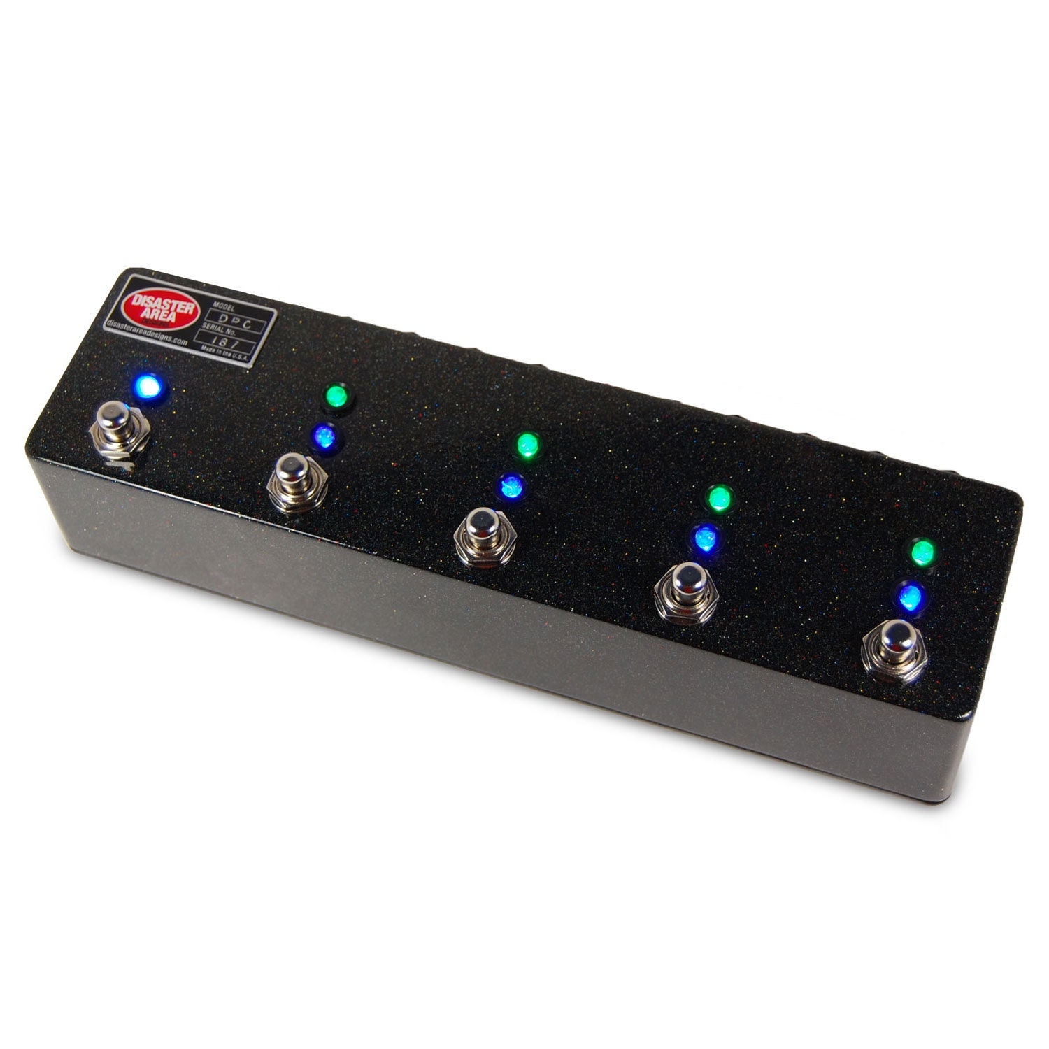 Disaster Area Designs DPC-8EZ Bypass Switcher - Black - Vintage King