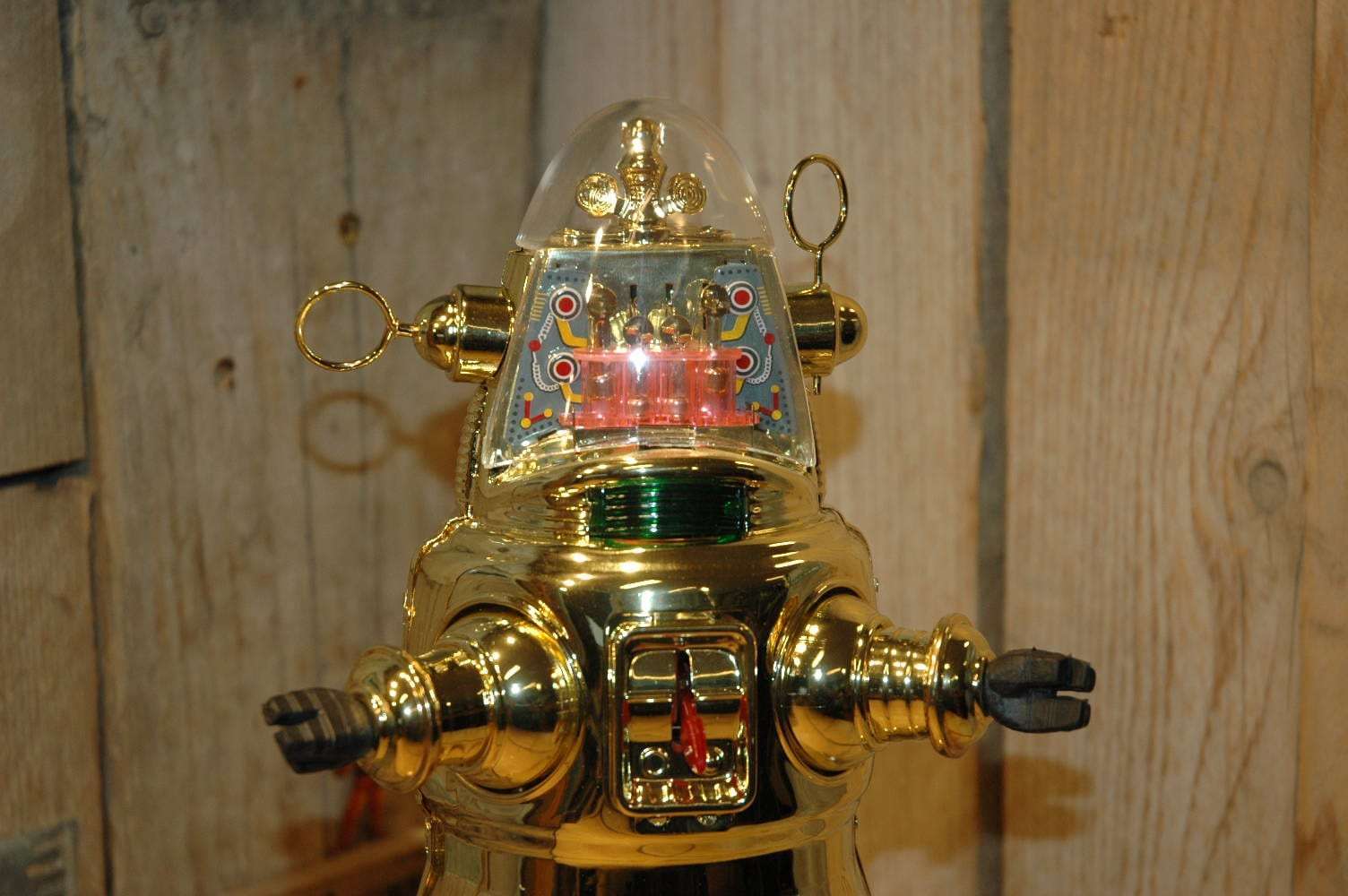 Osaka Tin Toy Institute - Mechanized Robby Robot Prototype Gold