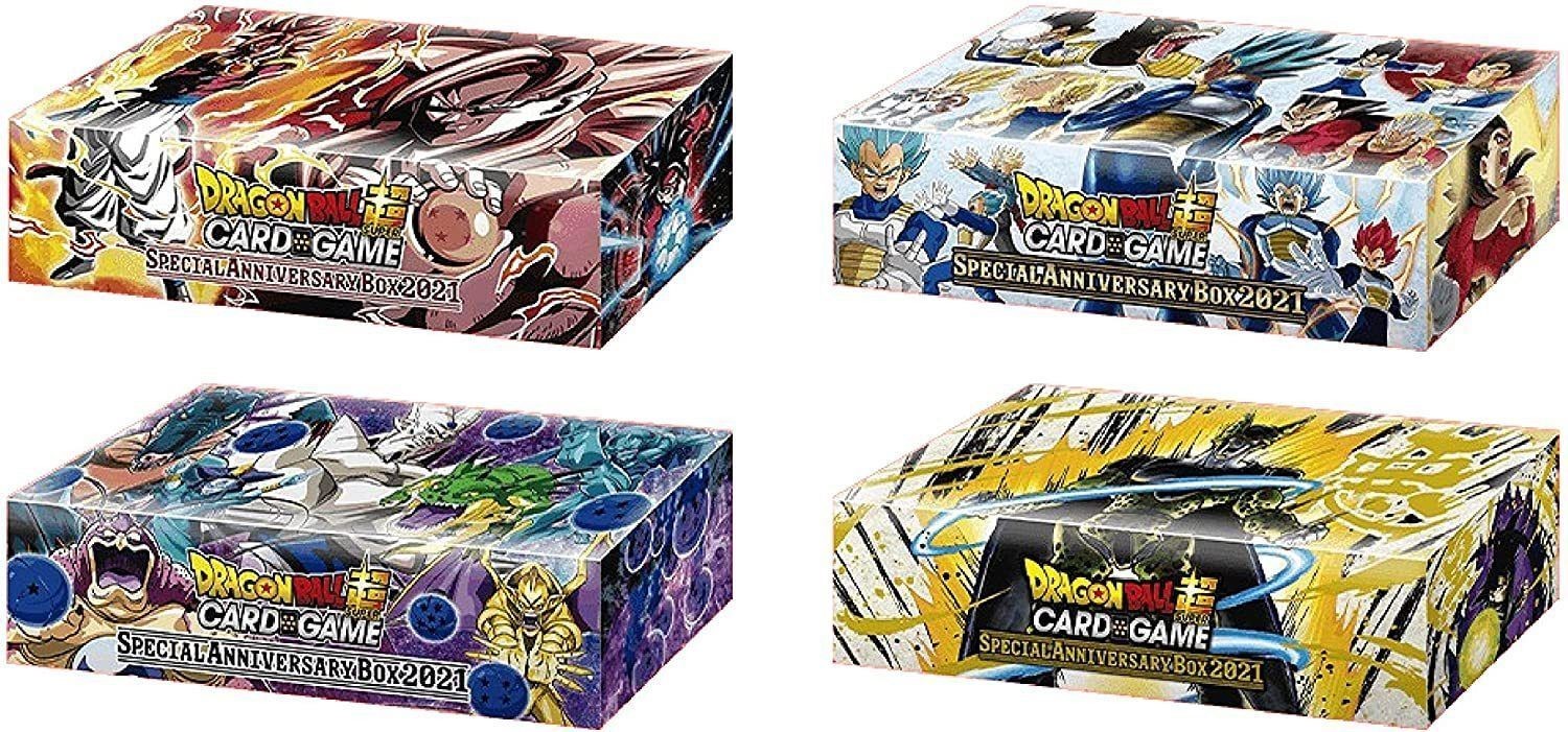 Dragonball Z SCG Special Anniversary Box 2021 - Art Set (4 boxes