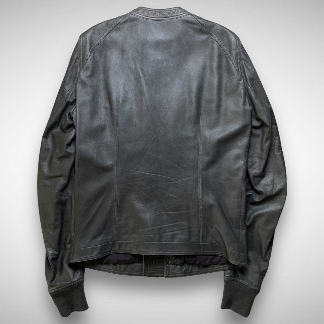Rick Owens 'Intarsia' Calf Leather Jacket (FW2014) – VILIS VINTAGE