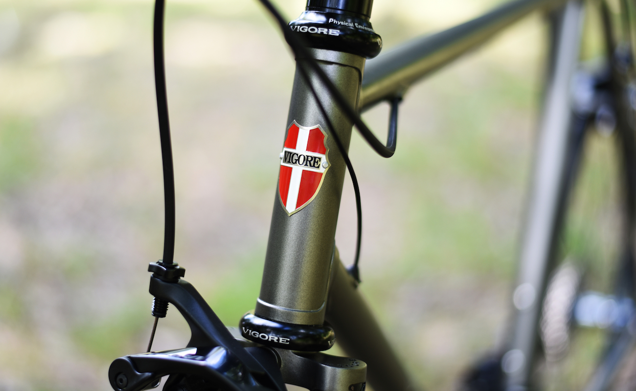 VIGOREラグ付クロモリ製ロードレーサー「70next」記念すべき1台目