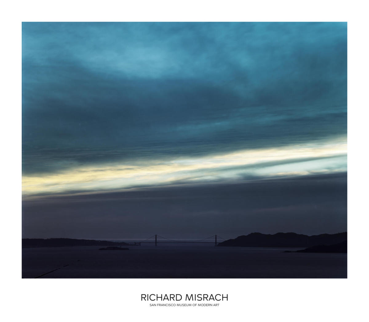 Golden Gate Bridge, 10.31.98 5:18PM, 1998 by Richard Misrach